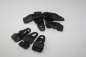 Preview: Set Eco Molton schwarz 6mx3m Clip