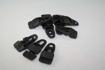 Hold-on-Clip MIDI, schwarz, 10er Pack