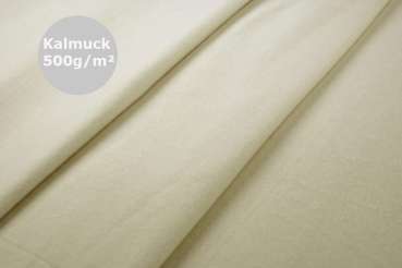 Kalmuck Meterware naturweiß  300cm 500g